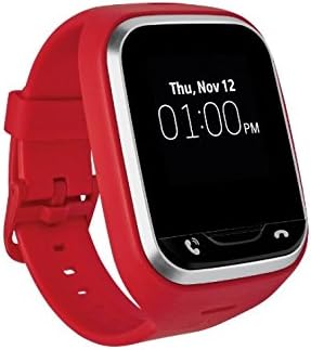LG GizmoGadget GPS Touch Watch VC200 Kids Smartwatch Verizon - Red (Certified Refurbished)