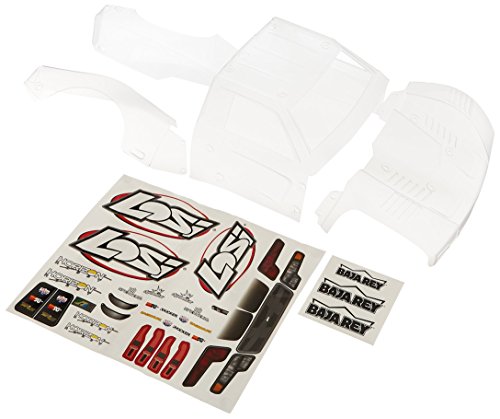 Team Losi Body Set Clear: Baja Rey