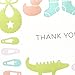 Hallmark Baby Shower Thank You Cards, Gender Neutral (10 Cards with Envelopes for Baby Boy or Baby Girl) - 5STZ5032, Baby Icons