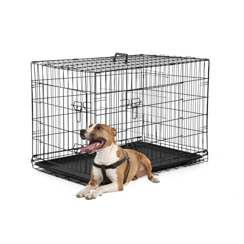 FDW Foldable Metal Dog Crate