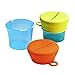 Boon SNUG Lid with Snack Cups, Green