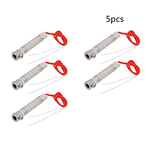 Merssavo 5pcs 80W Soldering Iron Core Heating Element Replacement Welding Tool Metalworking Accessory - Thumbnail 5