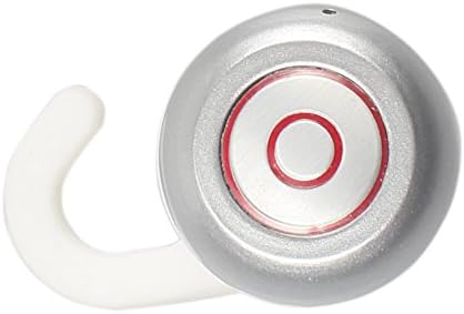 Mini Invisible Bluetooth 4.1 Earbuds Wireless Headset with Built-in Microphone for iPhone 6 and All Bluetooth Smartphone Tablets (Mini 6, Silver)