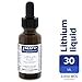Pure Encapsulations - Lithium Liquid - Supports Cognitive Health, Mood, and Brain Function - 30 ml