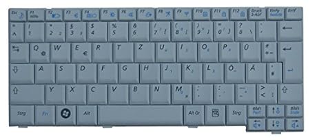 NExpert deutsche QWERTZ Tastatur für Samsung N130 N130-anyNet Series DE Weiss