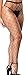 YueDie Women's Sexy Fishnet Sheer High Thigh Garter Belt, Black-l, One Size