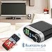 Nobsound Hi-Fi Bluetooth 5.0 Power Amplifier; Home Stereo Lossless Wireless Audio Receiver; 100W Class D Digital Speaker Amp & PC Sound Card; Vu Meter / Sound Level (Black)thumb 4