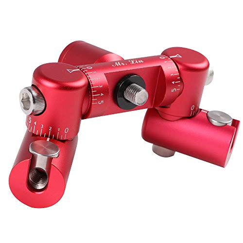 Kingwolfox Bow Stabilizer Double Adjustable V-Bar Mount Quick Disconnect for Compound Bow