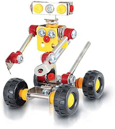 LASSLU DIY Kid Robot Block Animation Character 89pc Education Toys Building Block Set