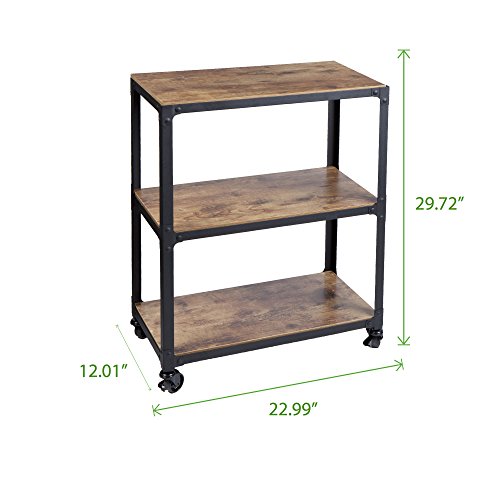 Mind Reader Charm 3 Tier Cart - Image 7