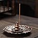 LamDawn 3-in-1 Incense Burner Incense Stick Holder for Use with Resin Granular Powder Cone or Coil Incense (Bronze, Non-Magnetism)