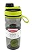 Rubbermaid Shaker Cup for Protein Shakes - 20-Ounce Protein Shaker Bottle for Mixing Whey Protein Powder, Juice, and Smoothies - BPA-Free, Comes with Finger Loop and Blender Paddle Ball - Green,Black