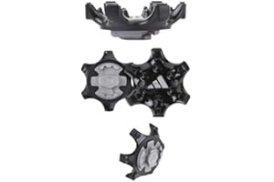 Adidas THiNTech Replacement Bulk Spike Cleats 20pcs, Black