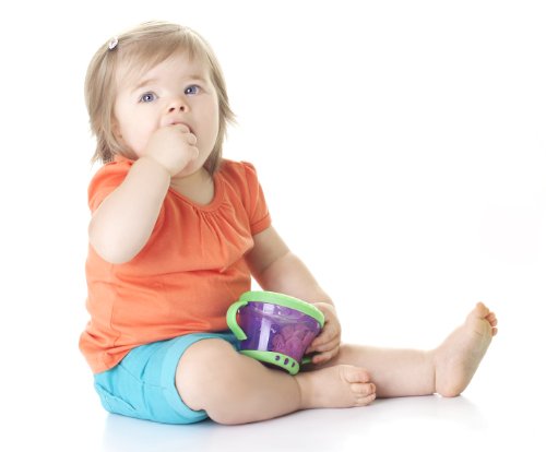 Nuby 2-Pack Snack Keepers, Colors May Vary