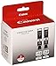 Canon PGI-250XL Black Ink Cartridges (6432B004), High Yield 2/Pack