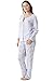 Casual Nights Women's V-Neck Long Sleeve Print Pajama Set