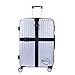 BlueCosto (Black) Heavy Duty Long Cross Luggage Strap Suitcase Travel Belt Non-slip 600001-BLK