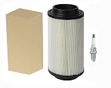 Podoy 500 Air Filter for Polaris 7080595 with BKR5E Spark Plug Sportsman Scrambler Magnum 400 500 600 700 800 550 850 Replacement