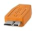 Tether Tools TetherPro USB-C to USB 3.0 Micro-B Cable | for Fast Transfer and Connection Between Camera and Computer | High Visibility Orange | 15 Feet (4.6 m)