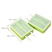 OUNONA Silicone Popsicle Molds Popsicle Maker Ice Pop Molds BPA Free with Lid Set of 2