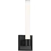 Rona 24-in Black LED Wall Sconce