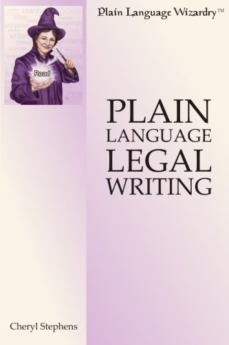 Plain Language Legal Writing