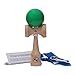 Kotaro Kendama Green Tama Deluxe Pro Toy Catch Game with Extra String and Carrying Holster