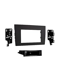 Metra 99 9228b Single Doble DIN Kit Dash para 2003 2014 Volvo XC90 (Negro)