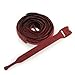Leviton 43112-12P 12-Inch Recloseable Velcro Brand Tie Wrap, Maroon, 25-Pack