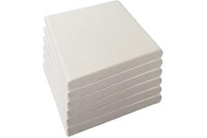 LWR CRAFTS Stretched Canvas 5" X 5" Pack of 6