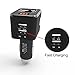 USB Car Charger 4 Port 24W USB fast car Charger adapter with Bluetooth Headphone Cigarette Lighter for iPhone 7/6s/Plus iPad Sony PS4 Samsung Galaxy S7 / S6