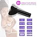 G Spot Vibrator Stimulator Silicone Adjustable 10 Speed Vagina Clitorial Stimulation Vibrating Bullet Handheld Massager Stick Flirt Brush Oral Sex Simulator Licking Sex Toy(Black Kit)