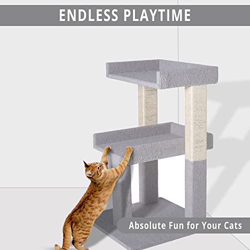 Naomi Home LuLu Cat Tree for Large Cats, Cat Tower for Large Cats, Cat