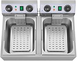 Royal Catering Freidora Eléctrica Doble Para Hostelería 2 x 10 ...