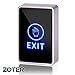 DC 12V NC NO Rectangular, ZOTER Touch Sensor Door Exit Release Button Switch LED Light