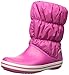 Crocs Women's Winter Puff Snow Boot, Berry, 8 M US