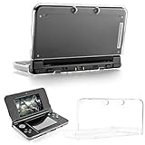TNP New 3DS Case - Ultra Clear Crystal Transparent Hard Shell Protective Case Cover Skin for New 2015 Nintendo 3DS