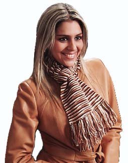 Alpaca Natural Fiber Scarf