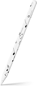 igsticker Ultra Thin Protective Body Stickers Skins Universal Decal Cover for Apple Pencil 2nd Generation (Apple Pencil Not Included) 006218 Note Pattern
