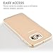 Galaxy S6 Case, Swees New Slim Silicone Gel TPU Case for Samsung Galaxy S6 2015 [BUMPER STYLE CASE] Scratch Resistant Crystal Clear Design - 0.5mm Transparent
