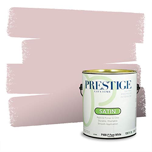 PRESTIGE Paints P400-P-1005-8BVP Paint and Primer In One, 1 gallon, Embroidery…