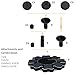 FEELLE Solar Powered Fountain Pump,1.6W Bird Bath Fountain Pump Kit for Birdbath Pond Garden and Patio