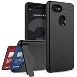 Teelevo Wallet Case for Google Pixel 3, Dual Layer