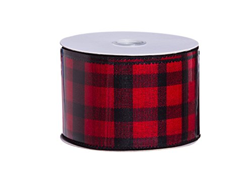 Cypress Home Buffalo Plaid Tree Ribbon