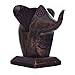 STORE INDYA Wooden Baby Elephant Eyeglass Spectacle Holder Handmade Stand For Office Desk Home Decor
