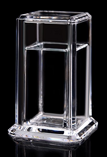 Giftale Acrylic Toothpick Holder Dispenser Break-Resistant, Polycarbonate Plastic Glassware Collection #8122