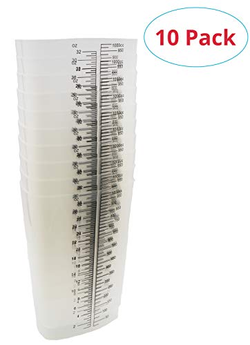 Healthstar Graduated Triangular Polypropylene Laboratory Container 32 ounce/1000 Cubic Centimeter -  - //medicalbooks.filipinodoctors.org