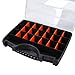 Tactix 320018 Organizer, 30cm, Black/Orange