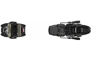 Marker Squire 11 Ski Bindings - Unisex Adult Lightweight Easy-Entry Freeride & Freestyle All-Mountain Skiing Bindings - Anti-Friction Technology, Reduced Step-in Force