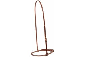 Professional's Choice Round Nose Adjustable Caveson for Horse Owners, Riders, Equestrian Enthusiasts